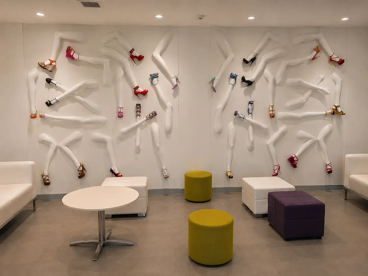 Sculptural Installation Wall