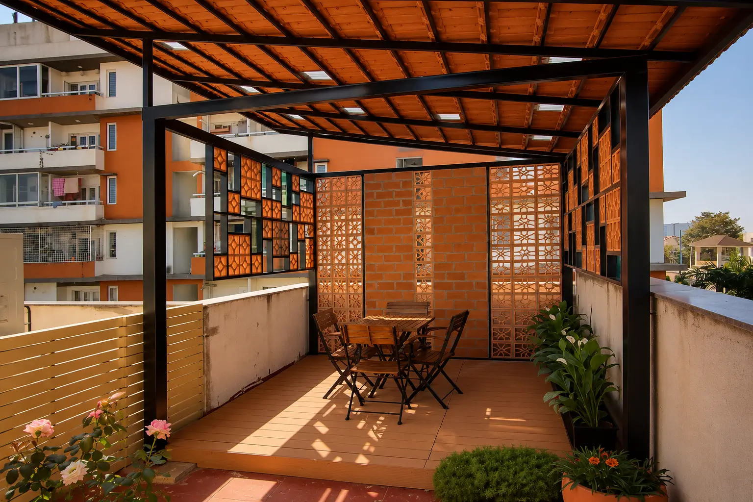 Architectural Terrace Pavilion